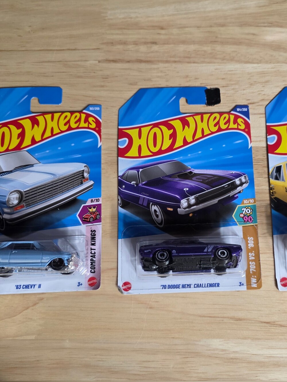 Hot WHEELS 3 Car Pack